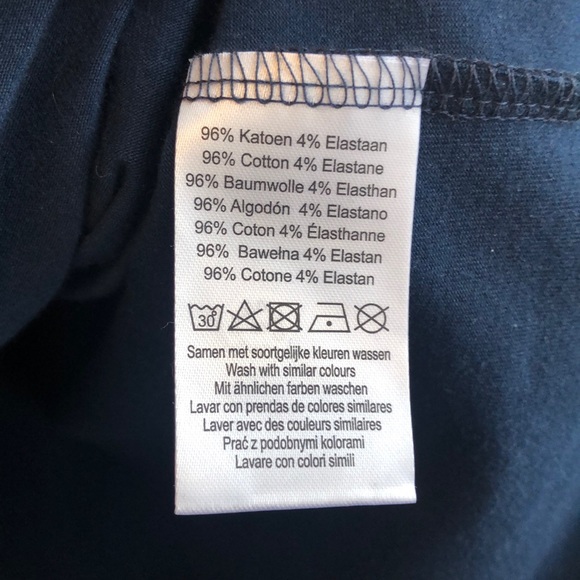 Noppies Navy V-Neck Tank Top - Picture 3 of 3